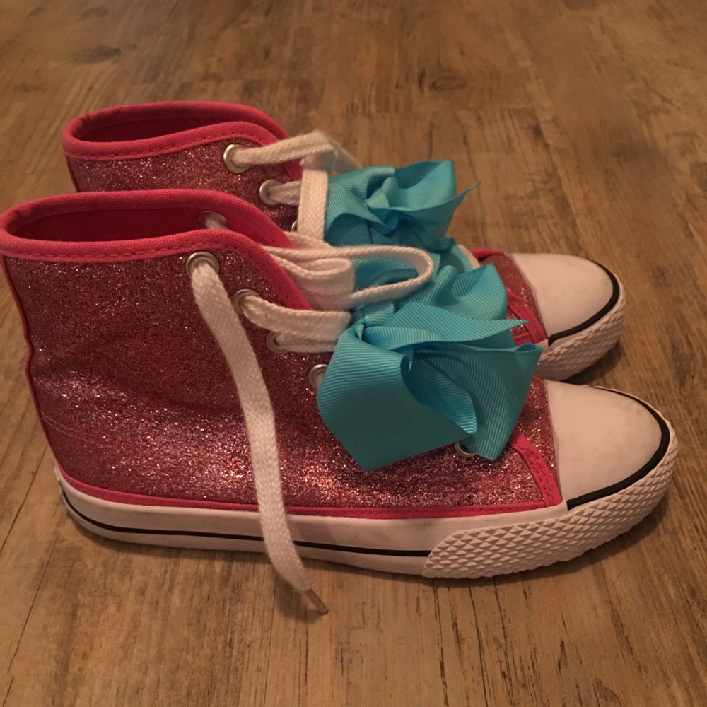 Sparkly Pink JoJo shoes